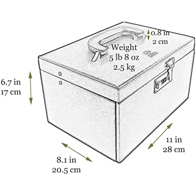 Chest dimension diagram marked in inches with weight note