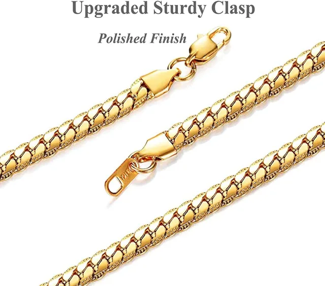 Clasp close-up infographic describing an upgraded sturdy clasp