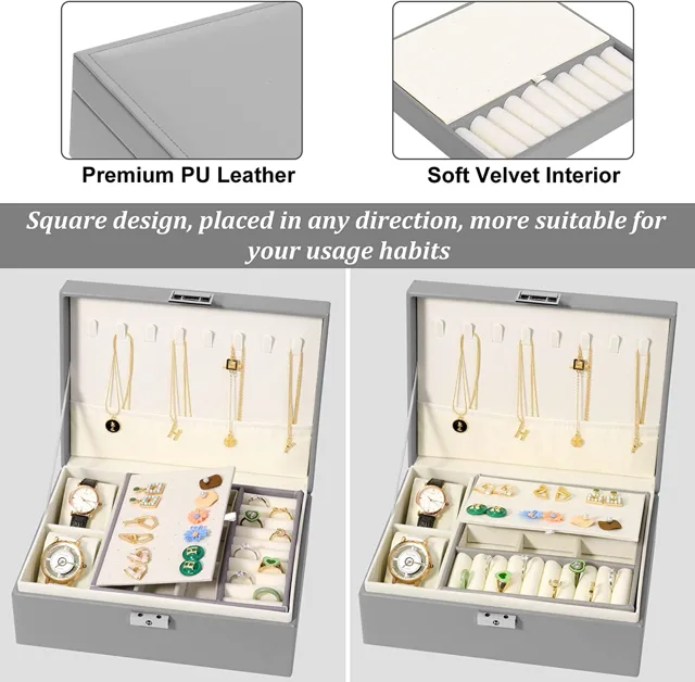 Infographic comparing the PU leather shell and velvet interior