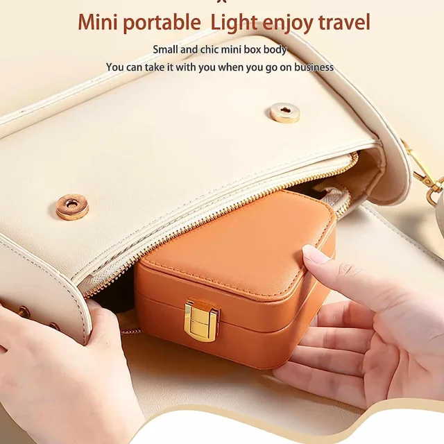 Infographic showing the case slipping into a shoulder bag