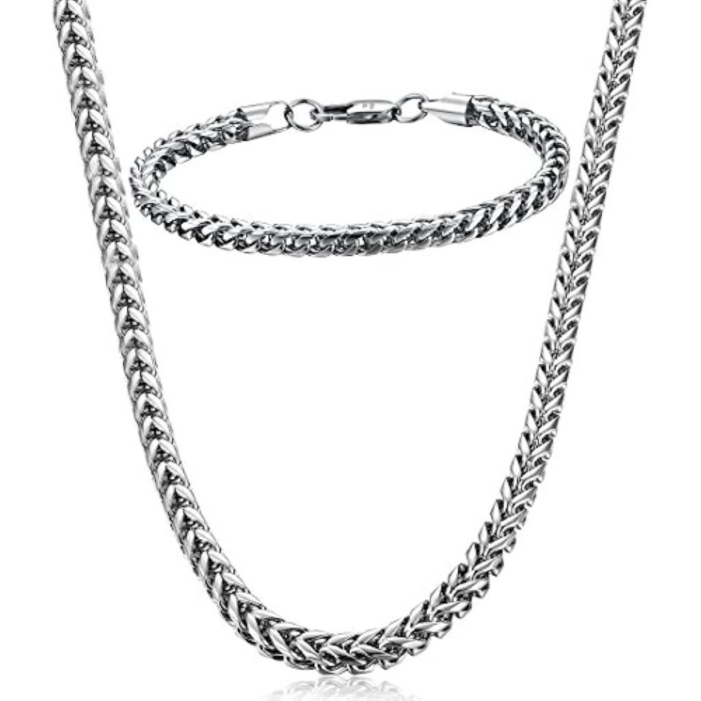 wheat chain necklace